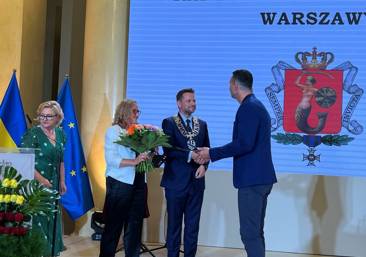Варшава присвоїла Віталію Кличку звання почесного громадянина столиці Польщі 1