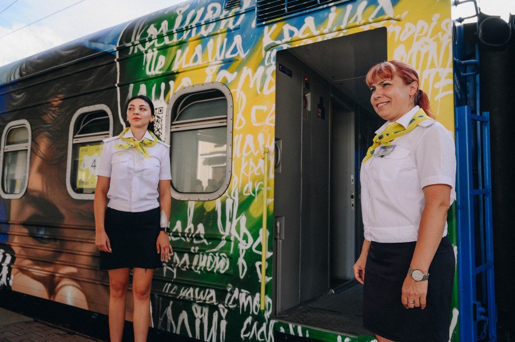 З Києва вперше вирушив «Потяг до перемоги», присвячений тимчасово окупованим територіям 8