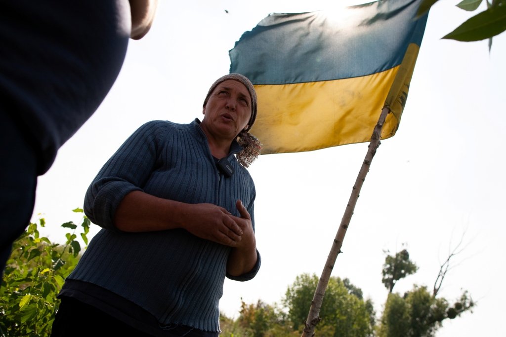 Тетяна розповіла, що не покидала свій будинок, навіть коли було затоплене все, бо в неї корови та багато собак