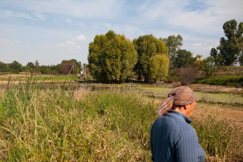 Зараз рівень води в городі у жителів значно впав, бо працюють помпи, що відкачують воду