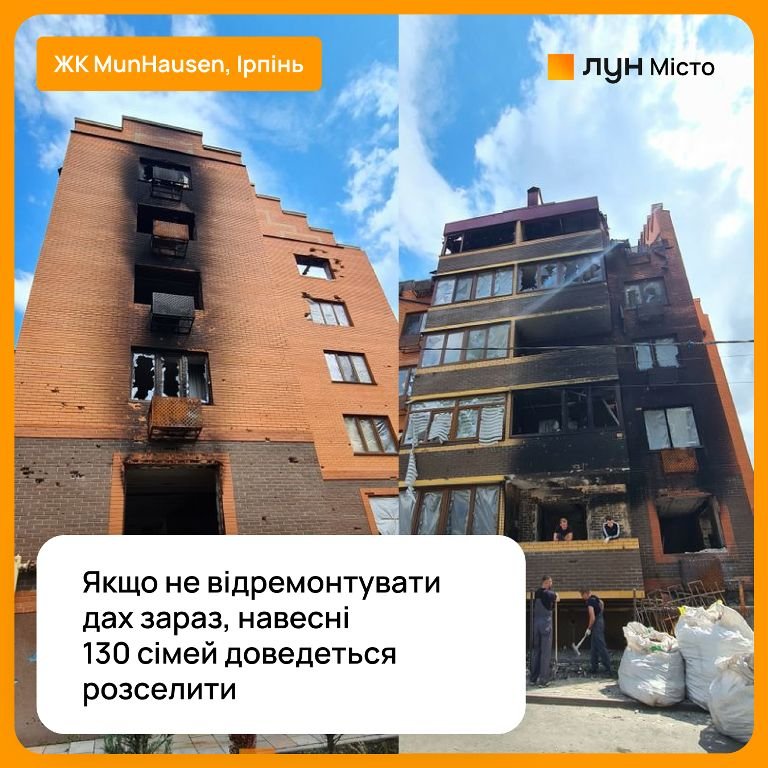 В Україні запустили ініціативу з допомоги постраждалим будинкам Ірпеня, Гостомеля та Бучі 2