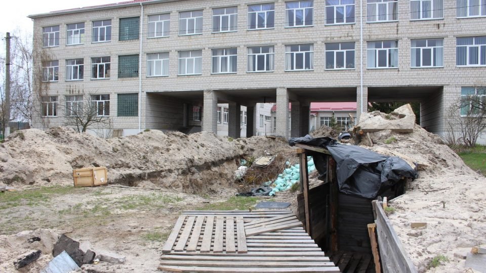 Школа, яку росіяни перетворили на опорний штаб