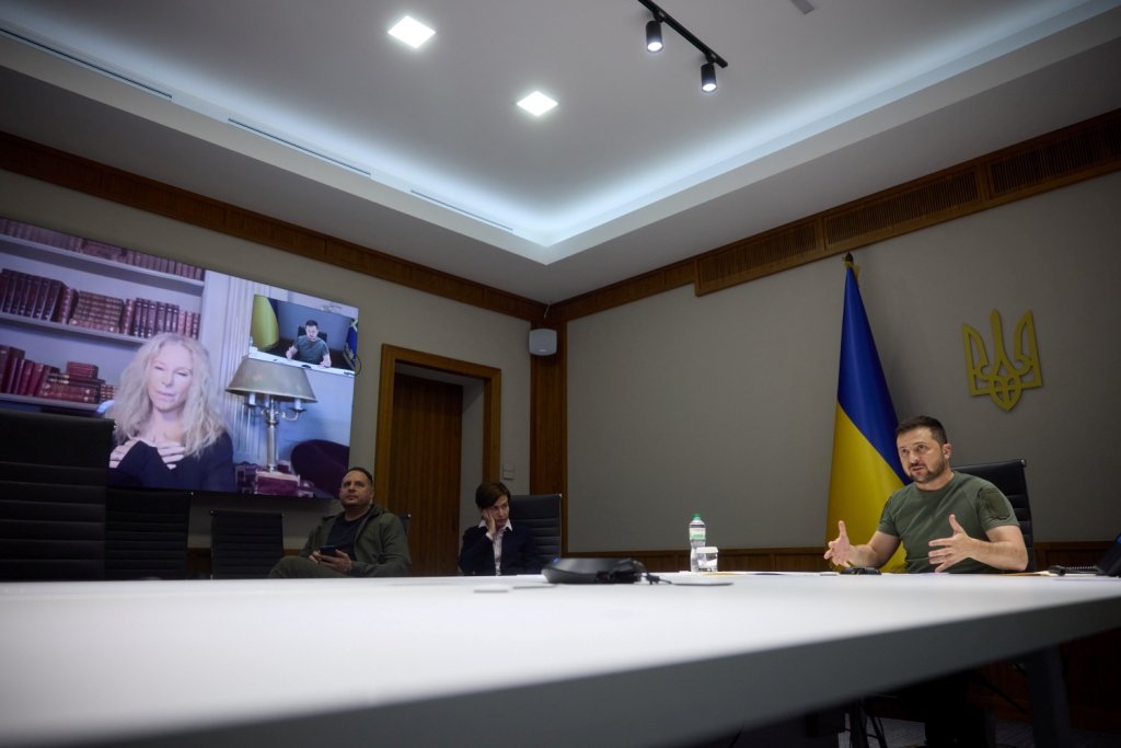 Барбра Стрейзанд підтримала Україну та стала амбасадоркою UNITED24  1