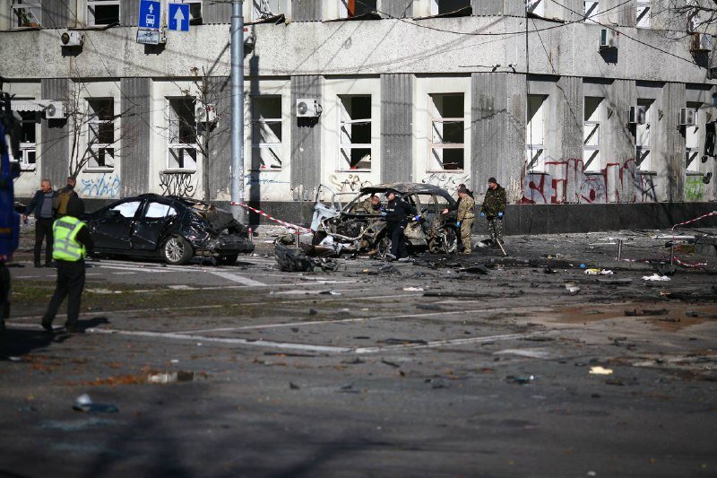 Як виглядає центр Києва після ракетних ударів 10 жовтня 22