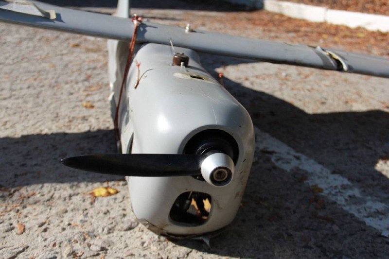 На Київщині виявили ворожий дрон-розвідник 3