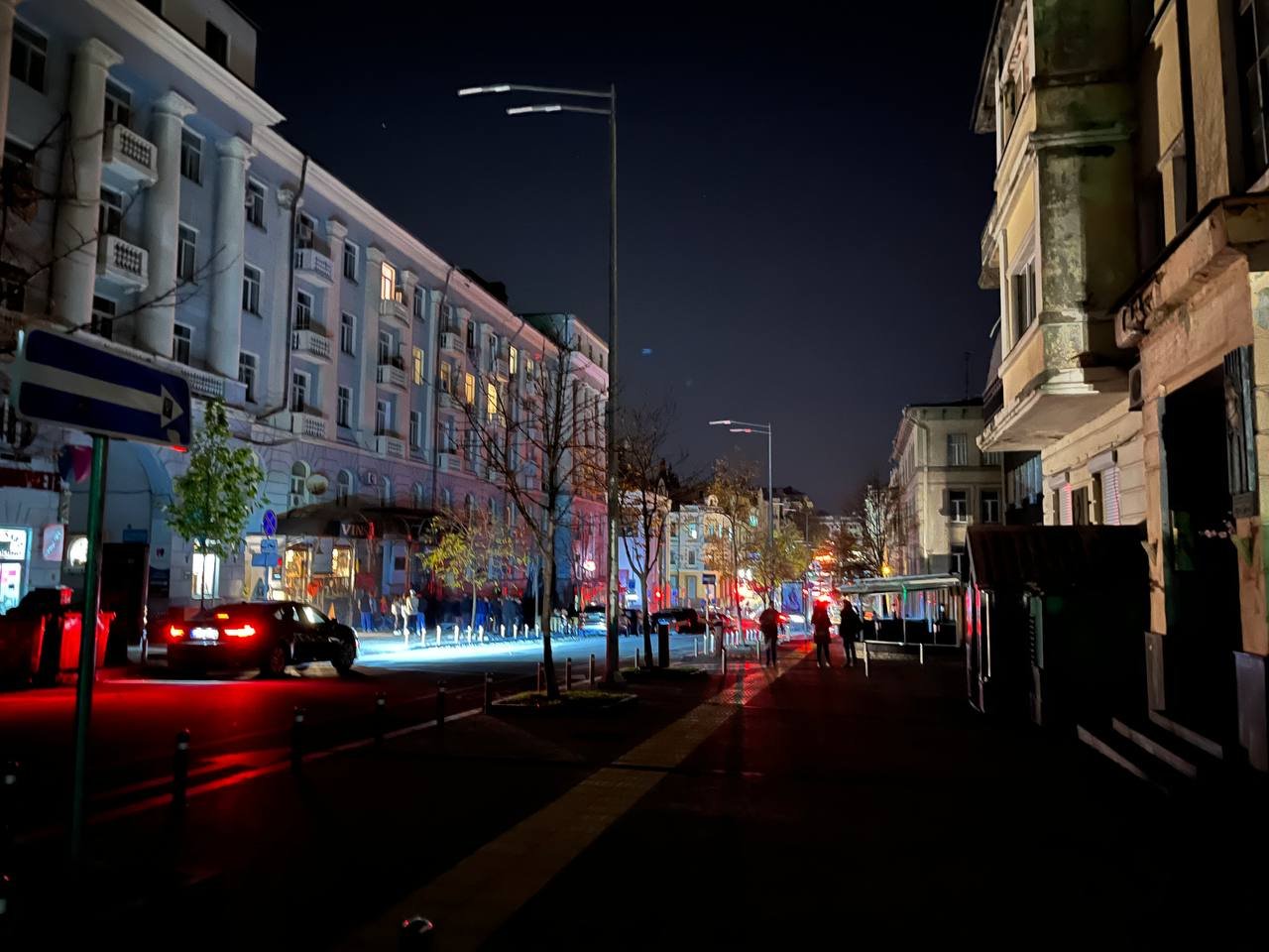 Київ економить світло: як виглядає центр столиці після заходу сонця 1