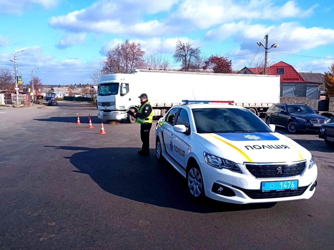 На Київщині вантажівка переїхала жінку 1