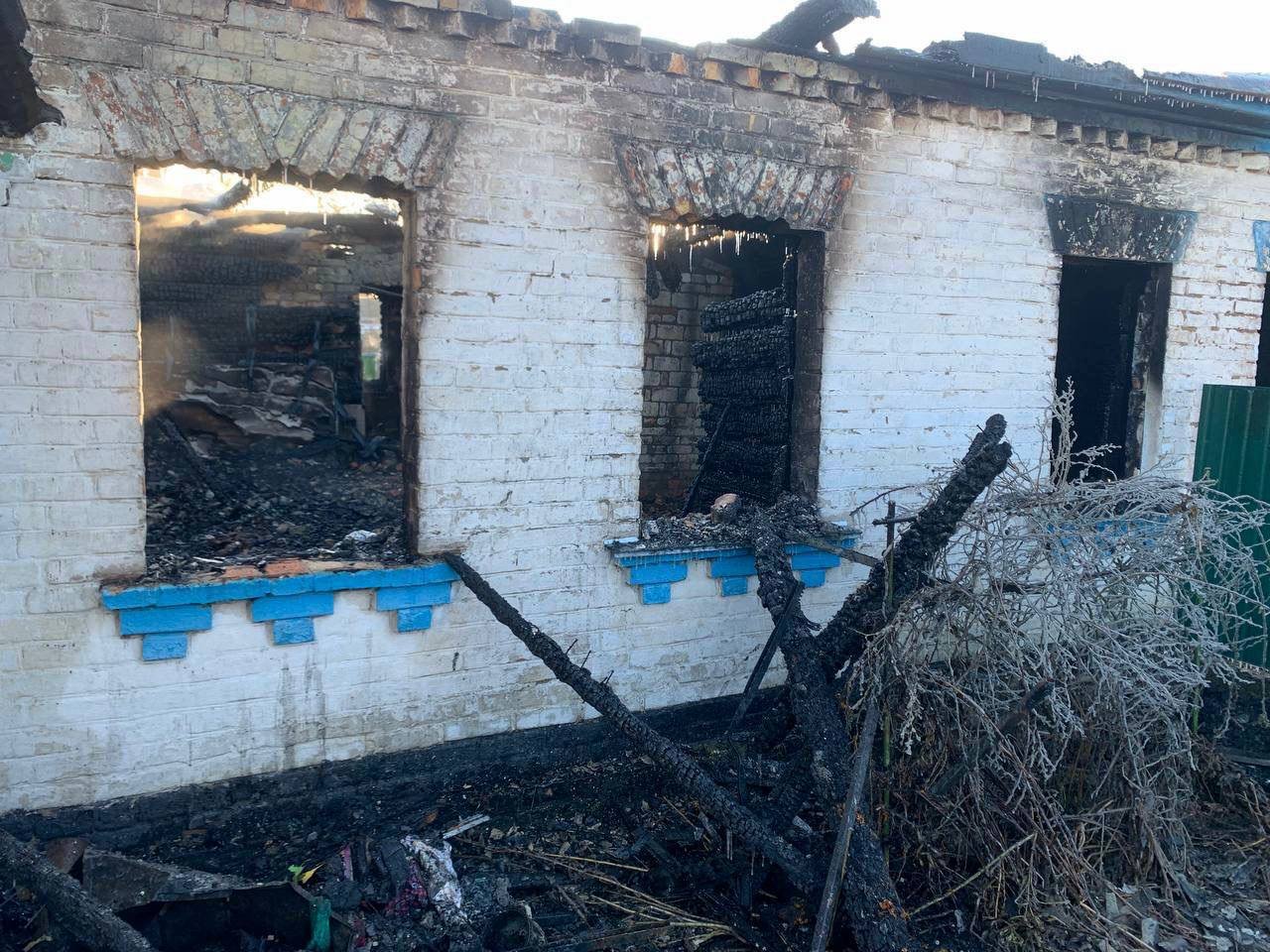 На Київщині під час пожежі у приватному будинку загинула жінка 1