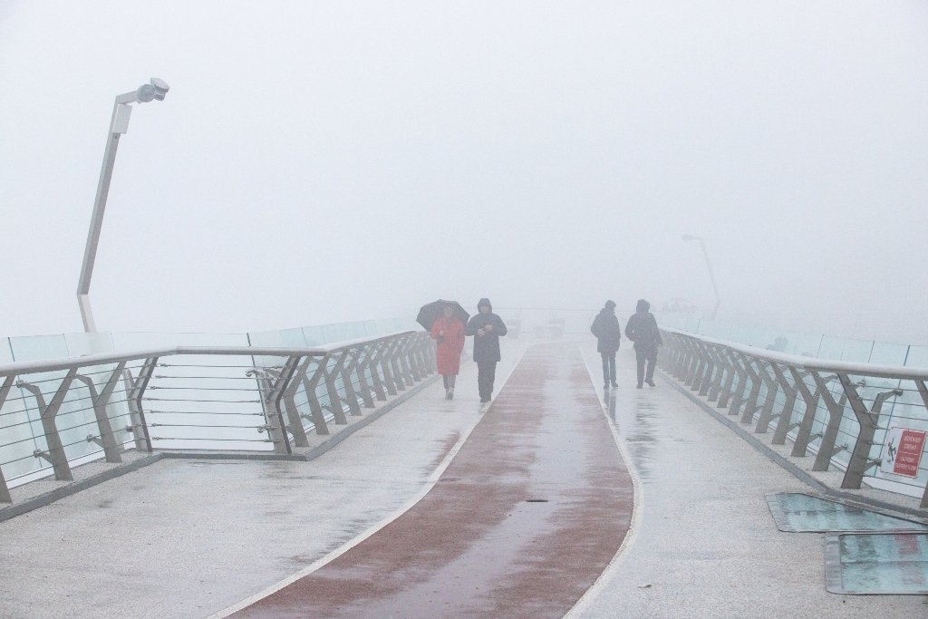 У Києві після ремонту відкрили Пішохідно-велосипедний міст: що замінили та як зараз виглядає 4