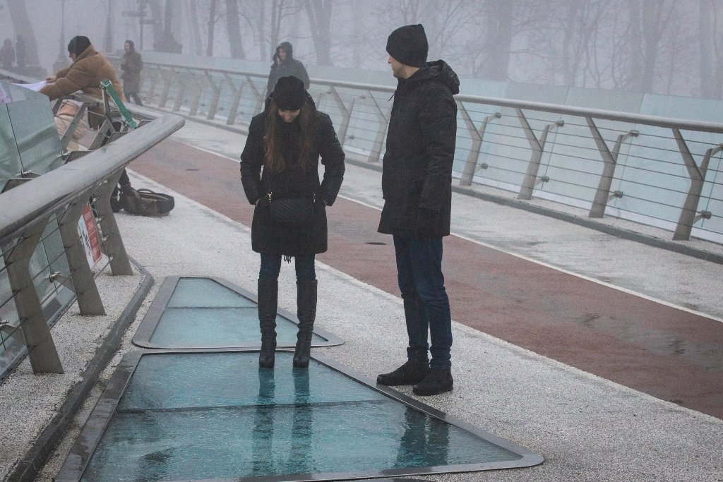 У Києві після ремонту відкрили Пішохідно-велосипедний міст: що замінили та як зараз виглядає 6