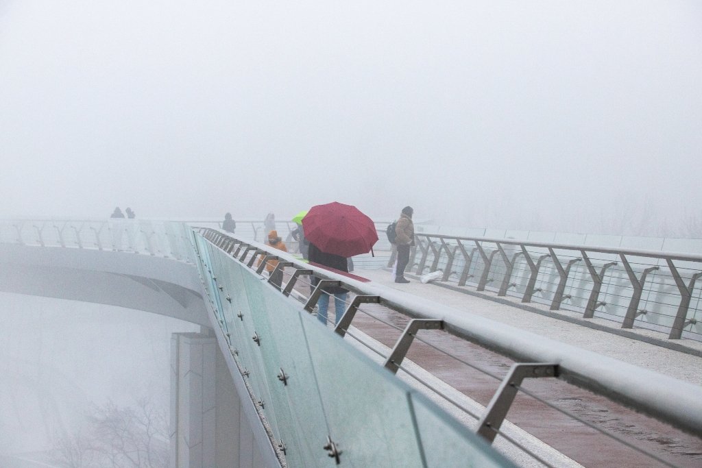 У Києві після ремонту відкрили Пішохідно-велосипедний міст: що замінили та як зараз виглядає 7