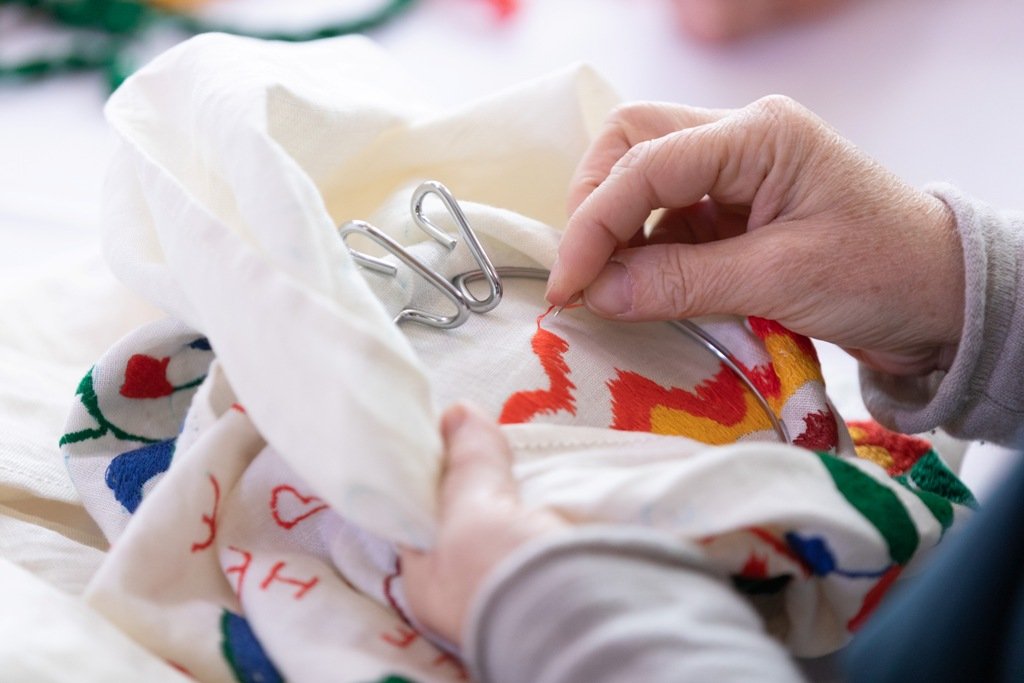 Вишиті болем: у Києві стартував мистецький проєкт на підтримку людей, котрі пережили сексуальне насильство під час війни 6