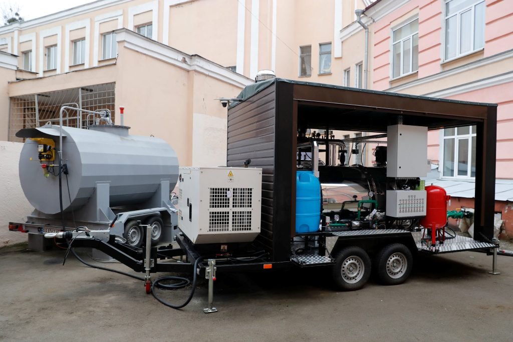 У Києві запустили першу в Україні модульную пересувну котельню: де і як вона працює 1