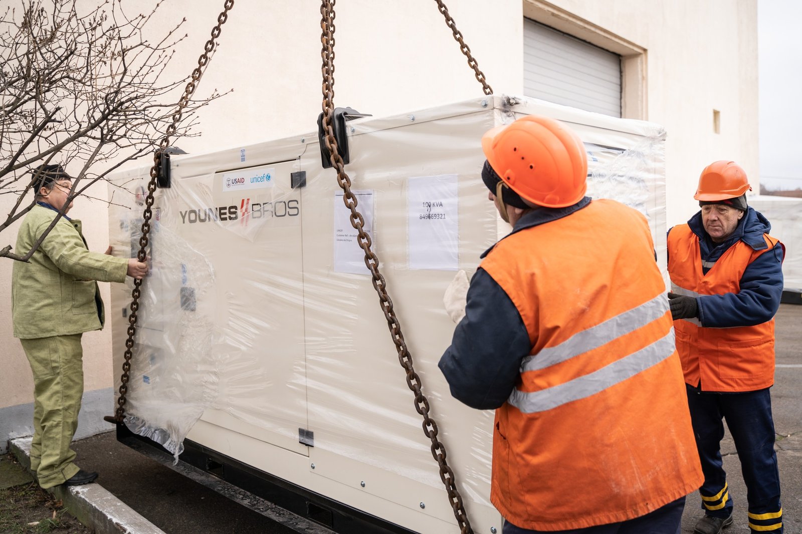 Києві надали ще 26 генераторів, які будуть забезпечувати місто чистою водою навіть у разі перебоїв електропостачання 2