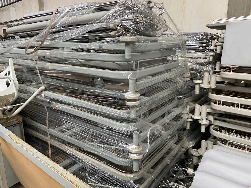 Лікарня Києва, у якій на реабілітації знаходяться поранені військові, отримала медичні ліжка 1