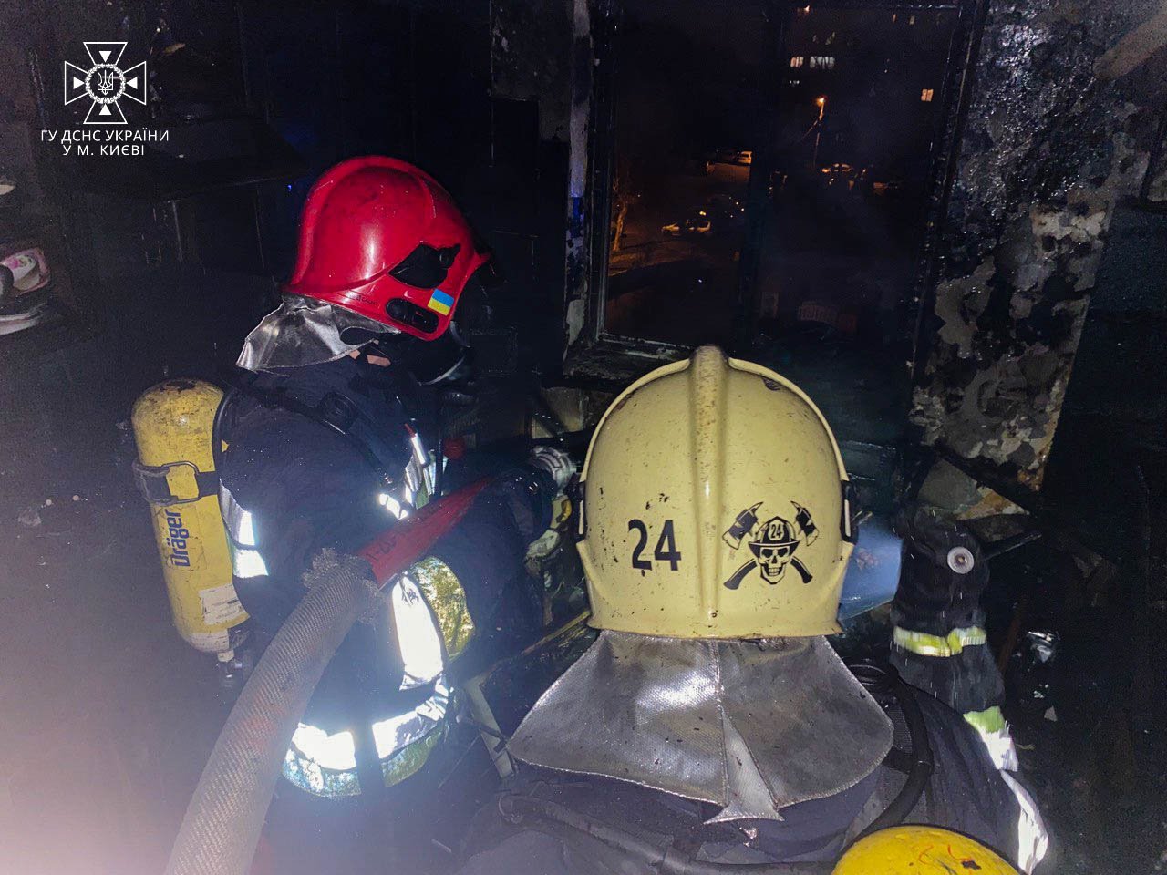 У Києві під час пожежі у квартирі загинув чоловік 1