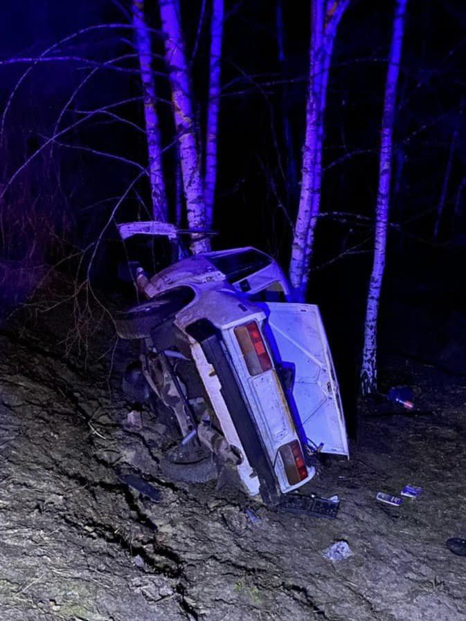 На Київщині ВАЗ вилетів з дороги та зупинився у дереві: загинув неповнолітній хлопець 1