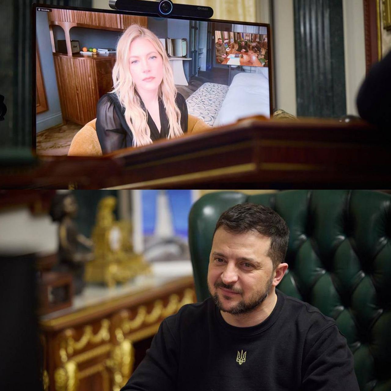 Зірка серіалу "Вікінги" Кетрін Винник стала амбасадоркою фандрейзингової платформи UNITED24 1