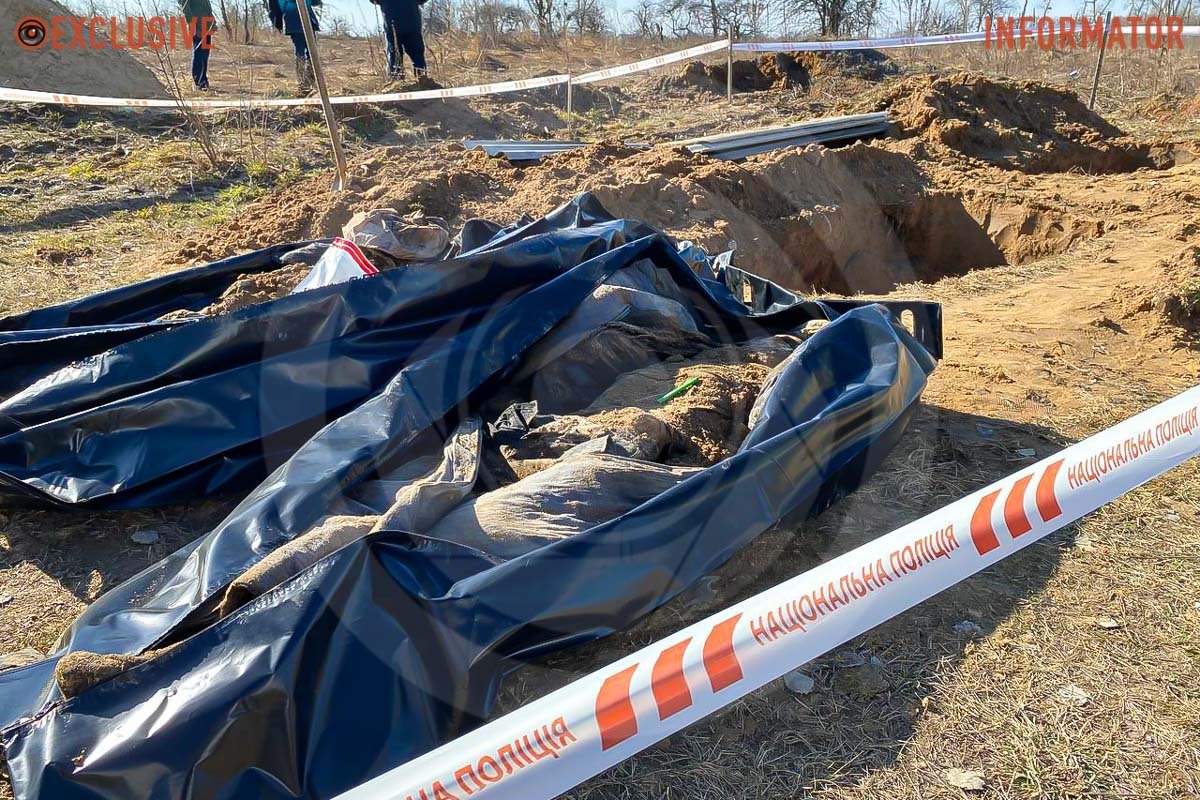 Під Києвом знайшли тіла трьох чоловіків, яких вбили під час окупації 8