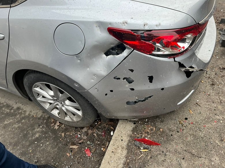 Наслідки ракетного обстрілу Києва 9 березня: фото та відео з місця 2