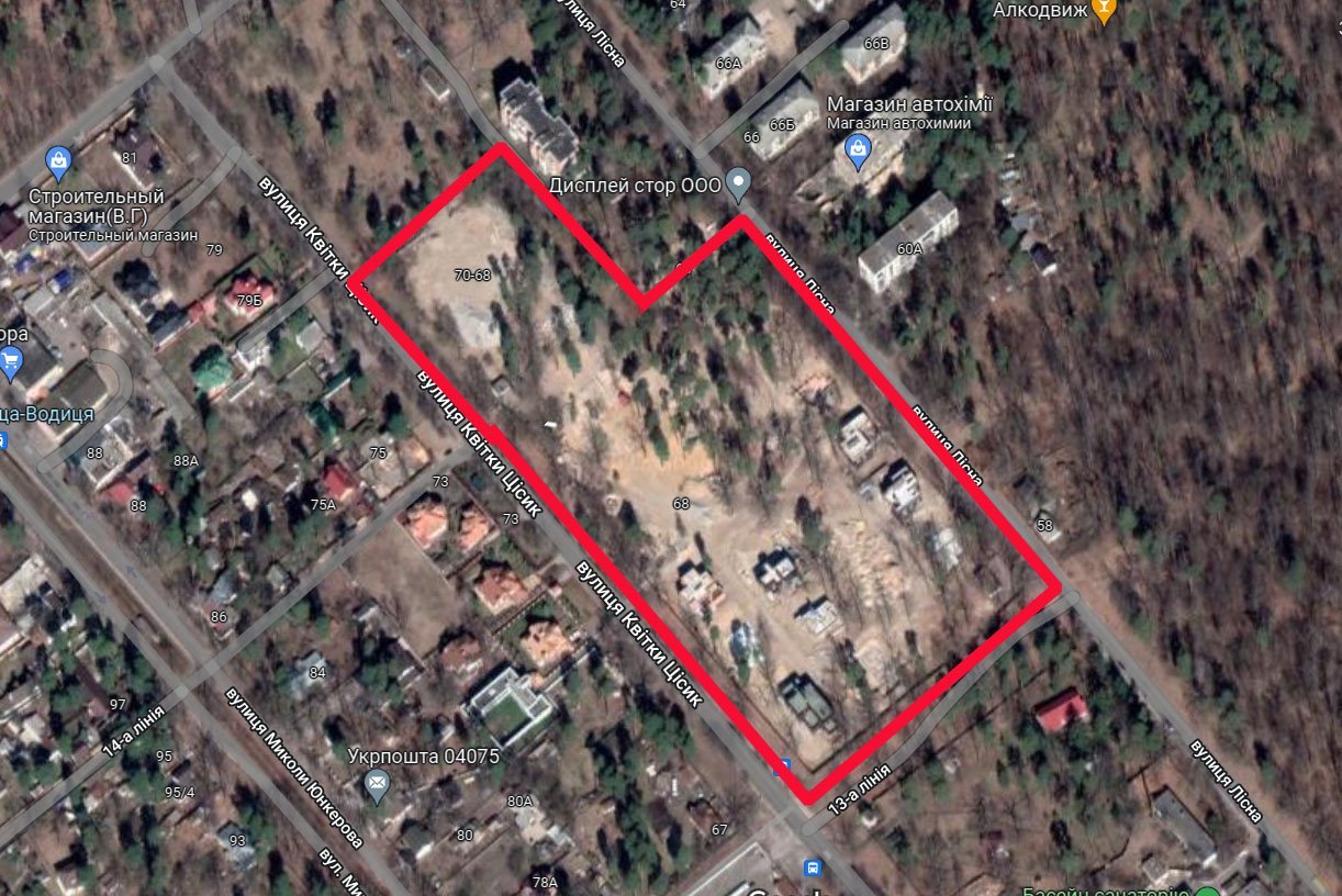 У Пущі-Водиці замість дитячого оздоровчого табору почали будувати котеджі: вартість ділянки майже 27 млн грн 1