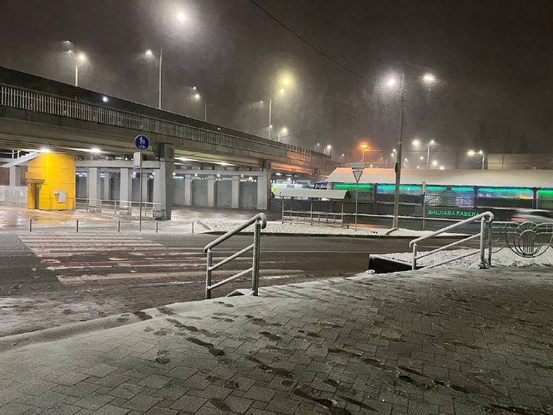 Київ засипає снігом: фото та відео 8