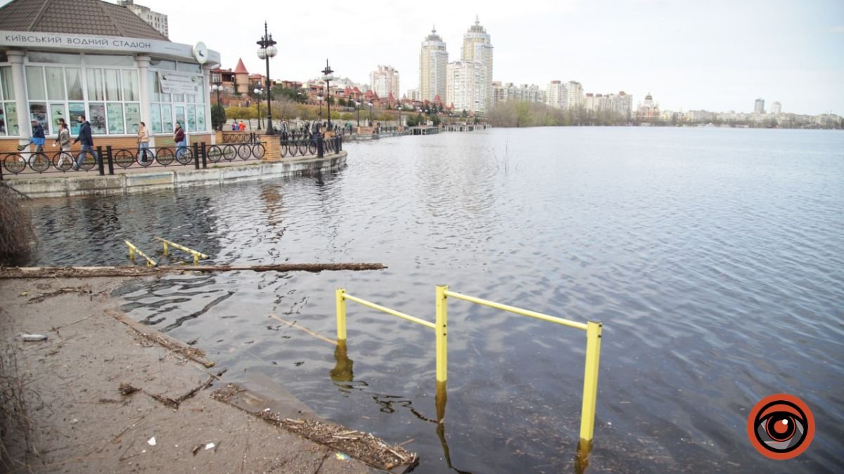 Повінь у Києві: як зараз виглядають затоплені ділянки столиці 7