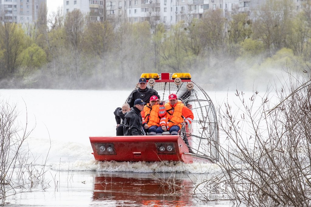 У Києві почали навчання з протидії наслідкам повені 1