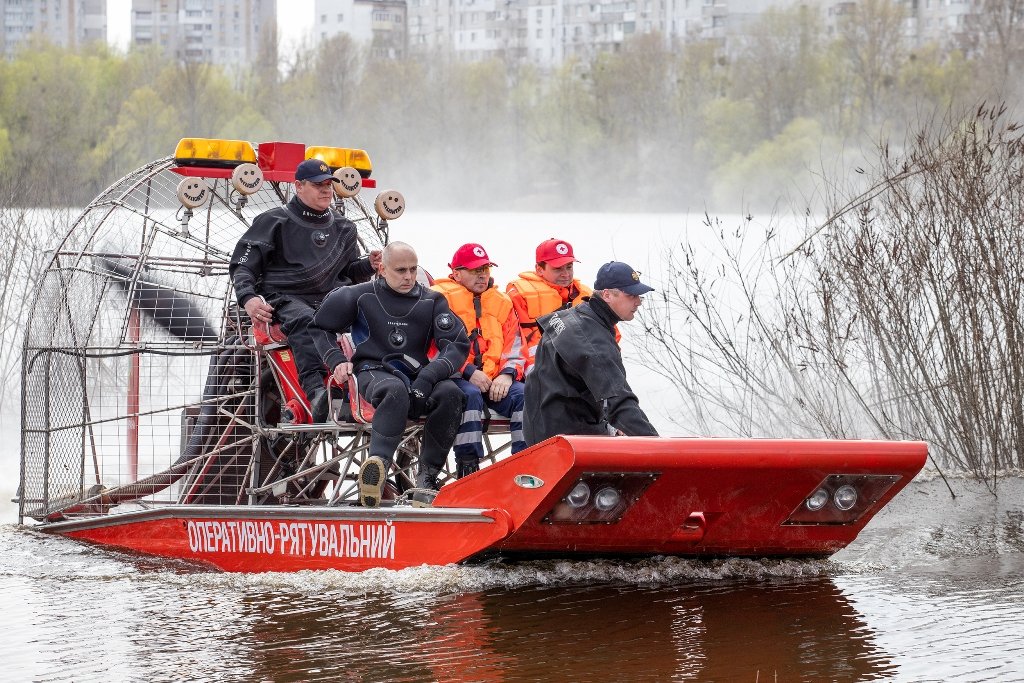 У Києві почали навчання з протидії наслідкам повені 2