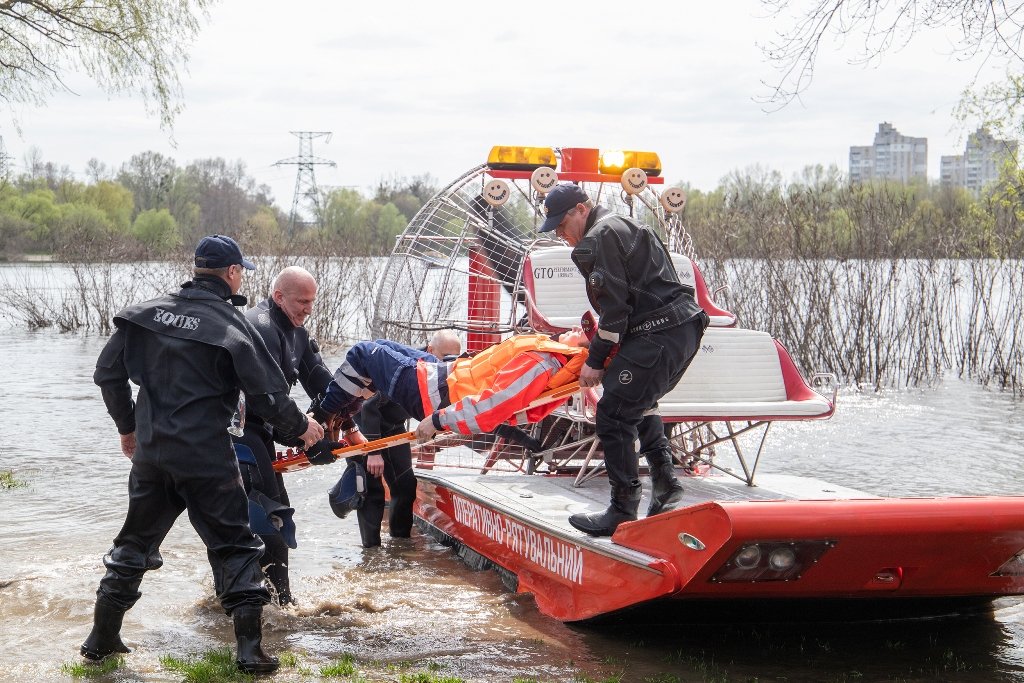 У Києві почали навчання з протидії наслідкам повені 6