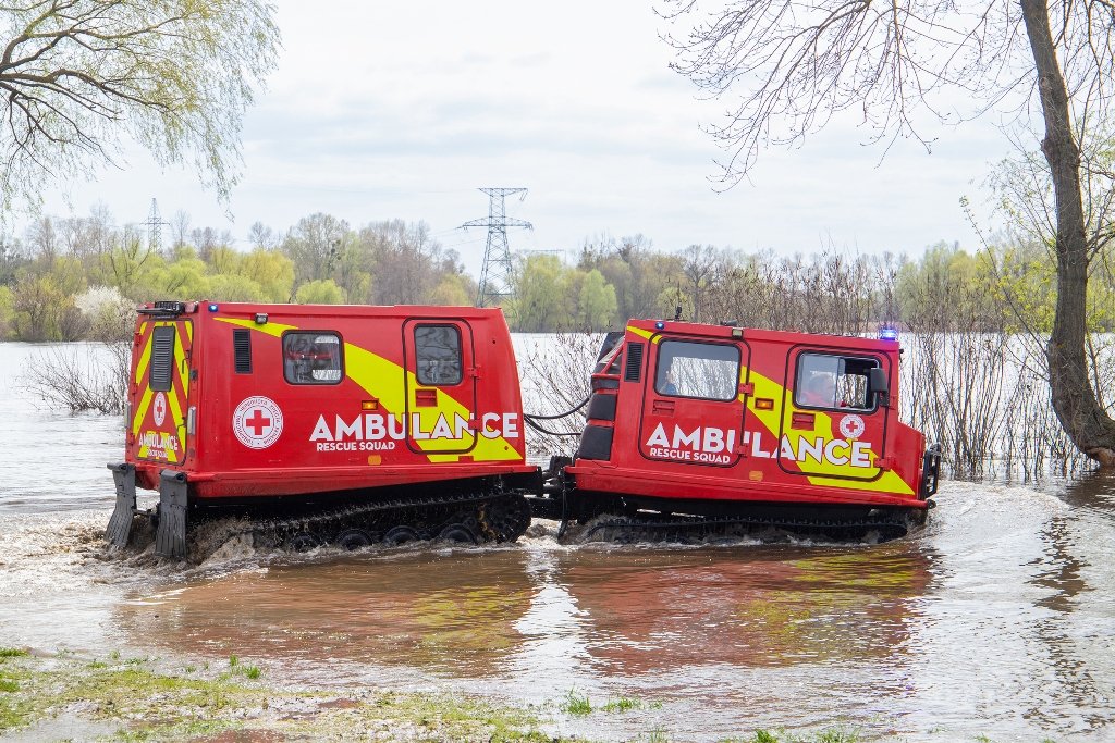 У Києві почали навчання з протидії наслідкам повені 7