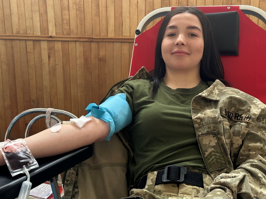 Прикордонники Києва встановили рекорд України з найбільшої кількості донорської крові 1