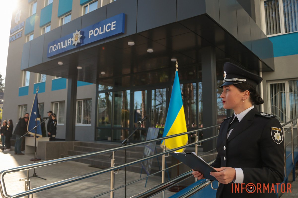 На Київщині відкрили оновлений відділ поліції, який було зруйновано під час наступу на Ірпінь 9