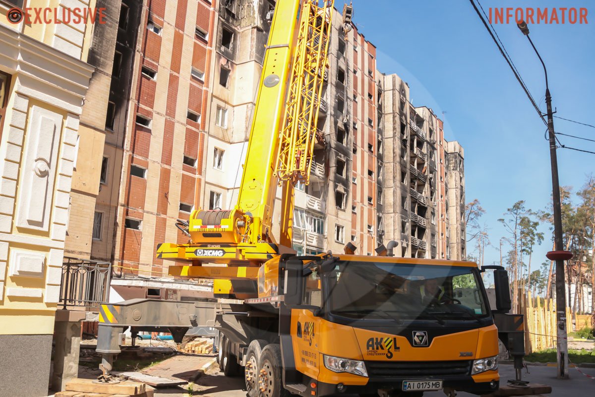 В Ірпені зносять будинок з малюнком Бенксі: як виглядає місце зараз 3