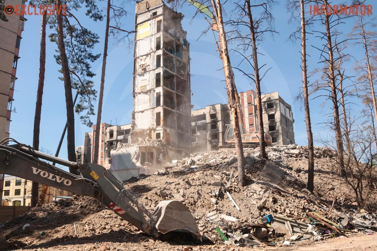 В Ірпені зносять будинок з малюнком Бенксі: як виглядає місце зараз 8