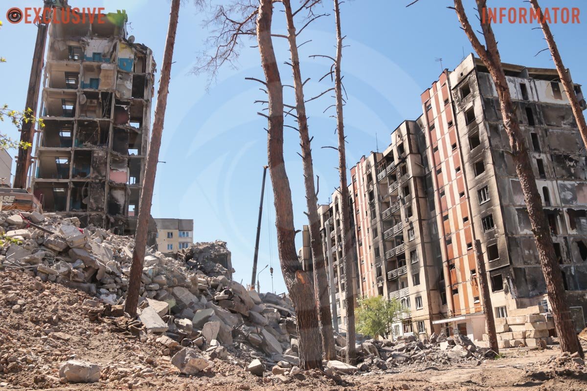 В Ірпені зносять будинок з малюнком Бенксі: як виглядає місце зараз 9