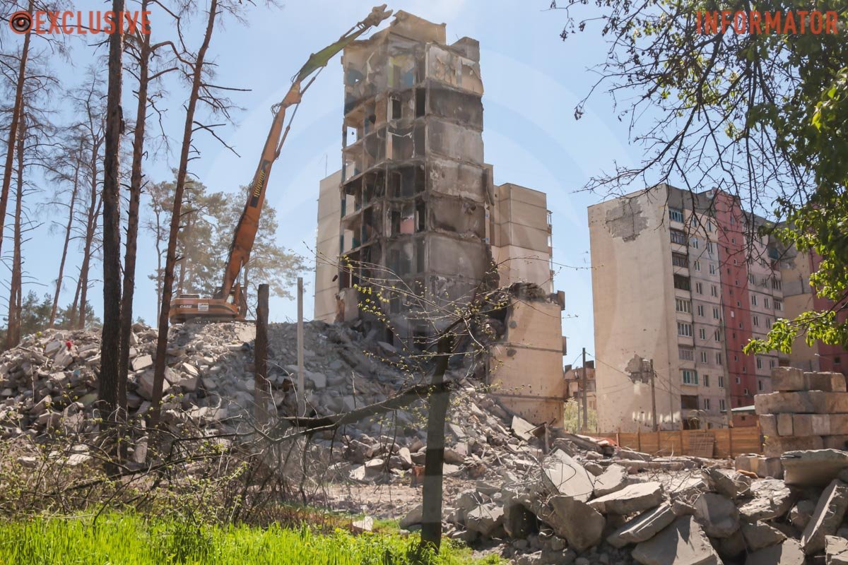 В Ірпені зносять будинок з малюнком Бенксі: як виглядає місце зараз 13