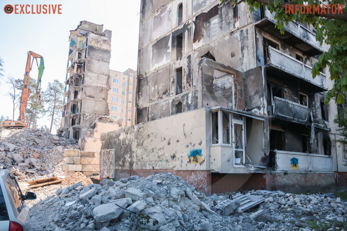 В Ірпені зносять будинок з малюнком Бенксі: як виглядає місце зараз 16