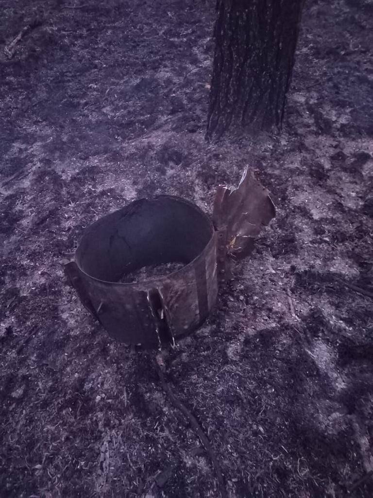 На Київщині через падіння уламків ворожого дрону сталася пожежа 2