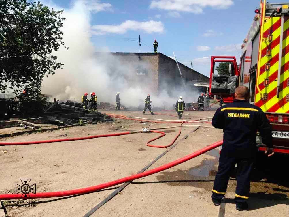 У Києві почались пожежі на сміттєзвалищах: триває надзвичайний рівень небезпеки 1