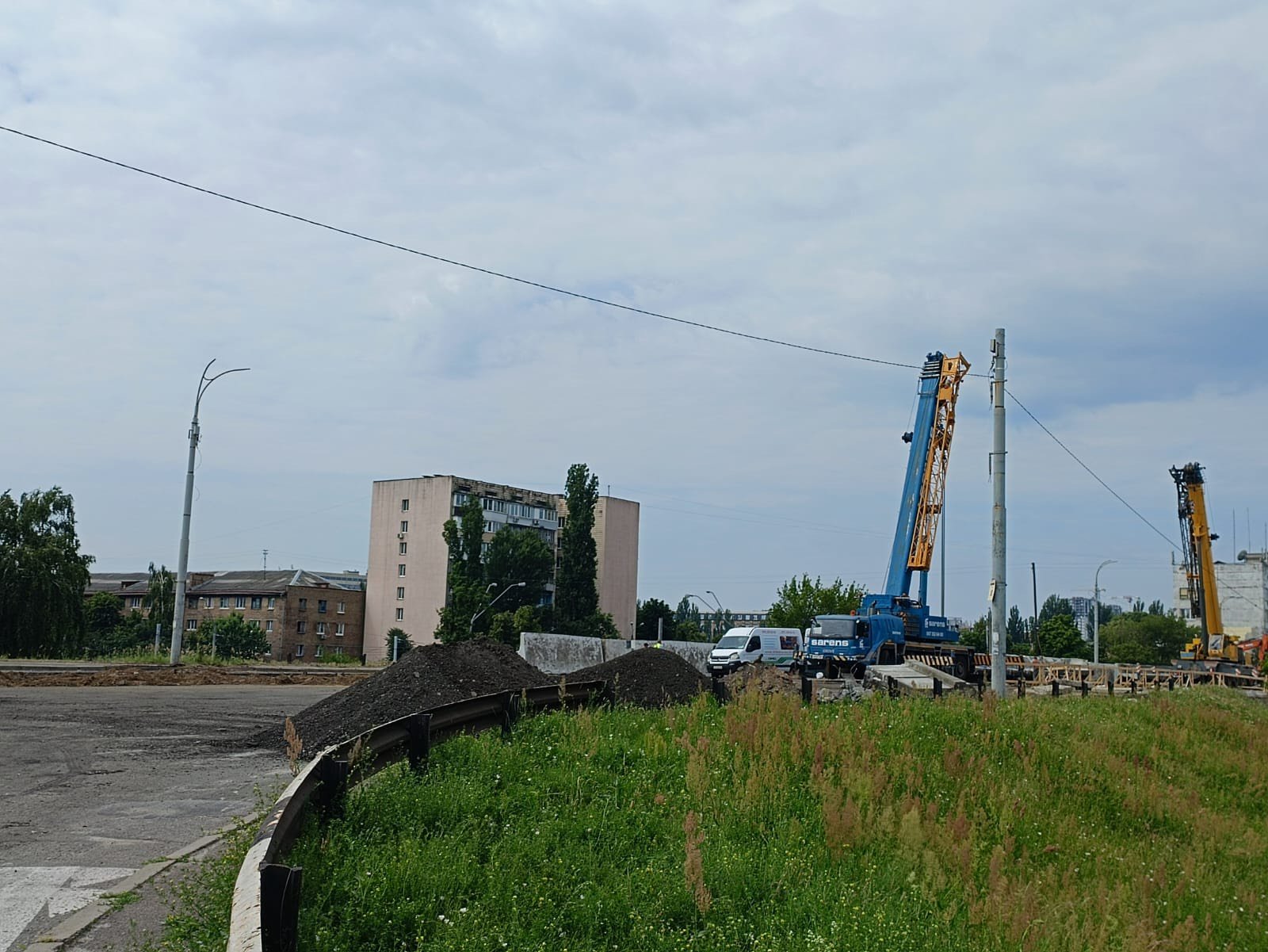Як у Києві просувається реконструкція Дегтярівського шляхопроводу 2