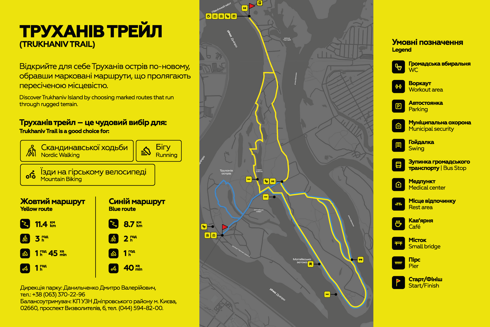 У Києві відкрили стежку для активного відпочинку «Труханів трейл» 1