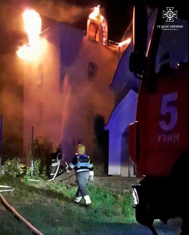 На Київщині горів жіночий монастир 1