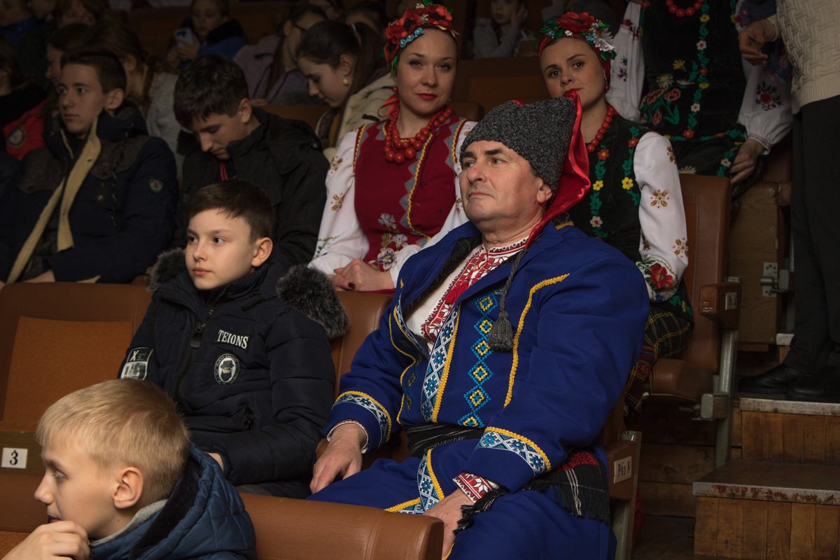 Казаки были не только на сцене, но и в зрительном зале