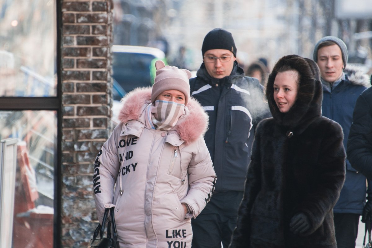 Когда даже ушки замерзли