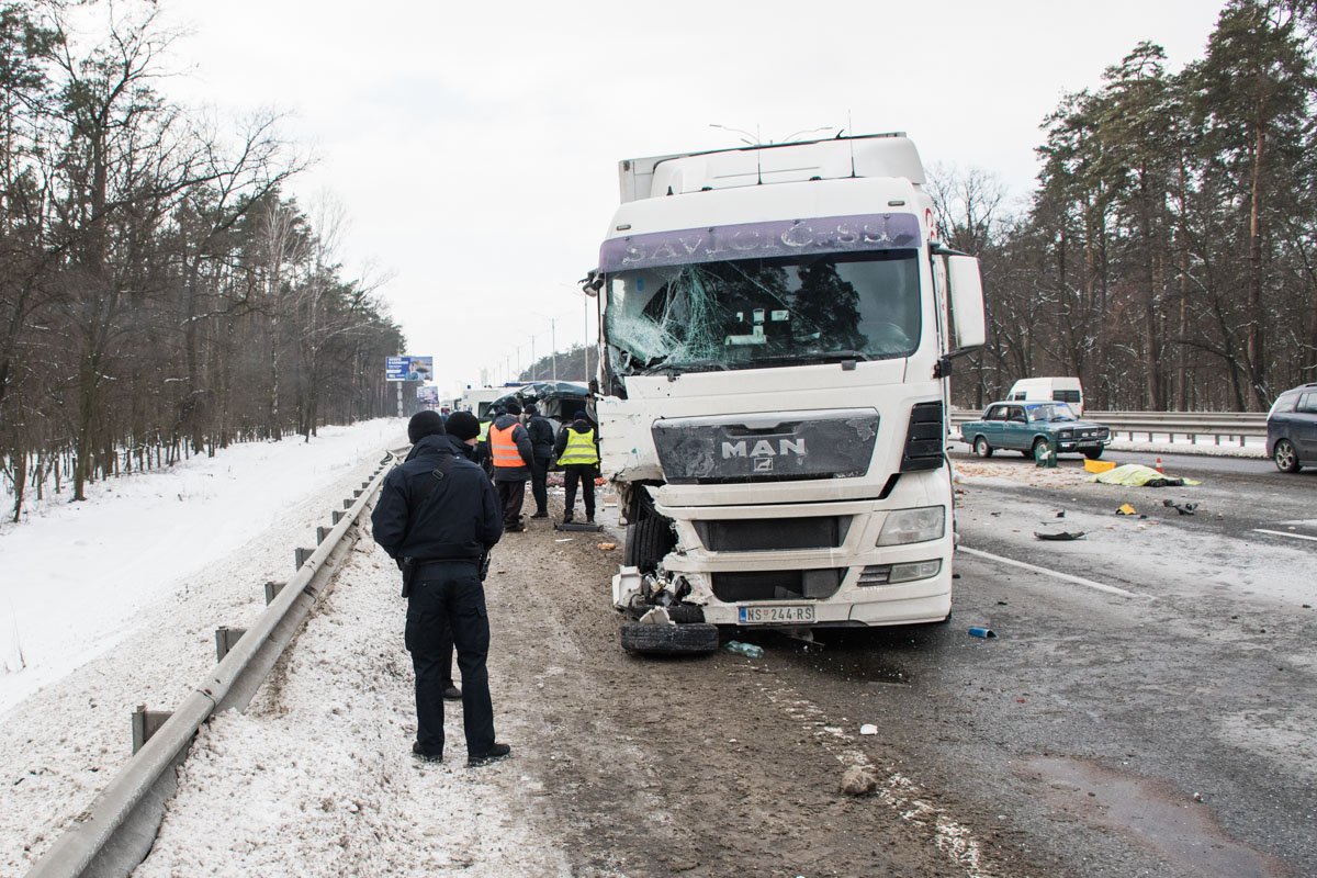 Фура MAN столкнулась с Газелью