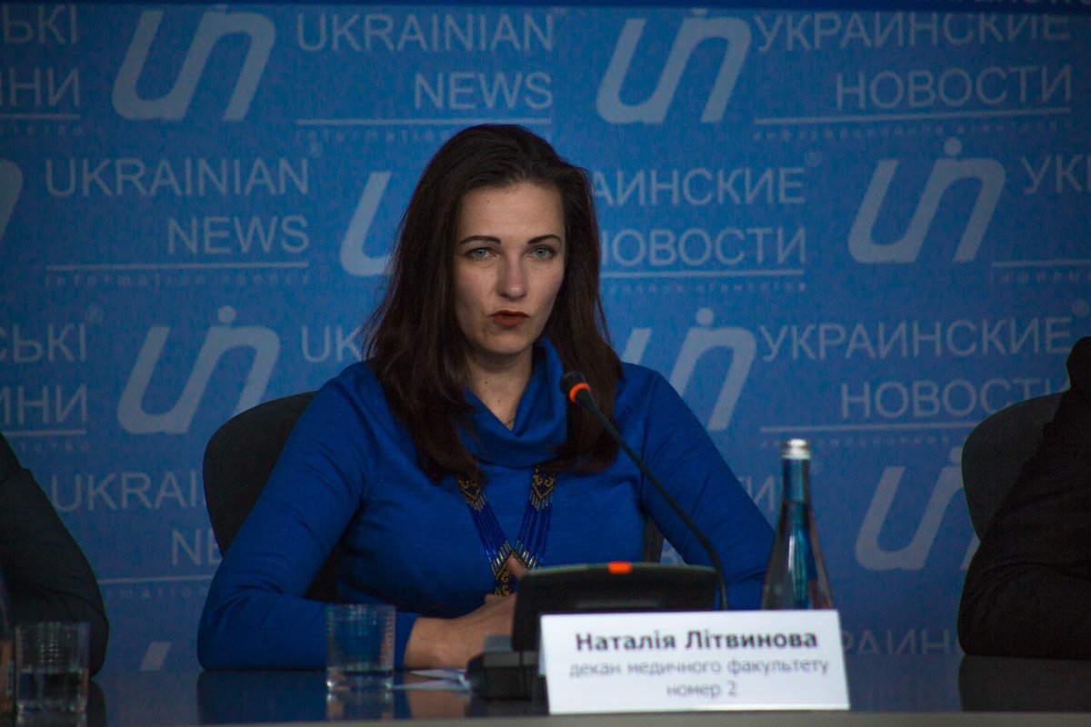 Декан второго медицинского факультета НМУ Наталья Литвинова выразила позицию вуза Декан второго медицинского факультета НМУ Наталья Литвинова выразила позицию вуза