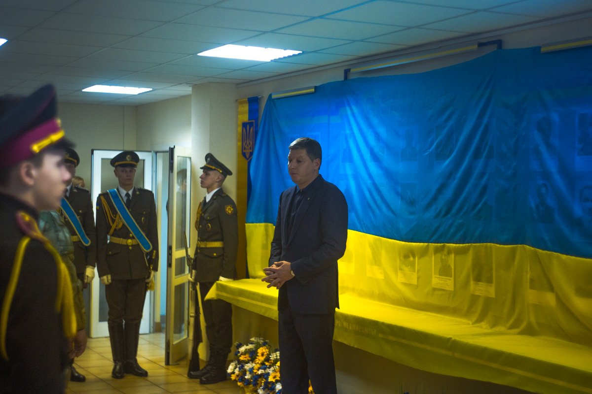 Олег Гаряга произнес благодарственную речь Олег Гаряга произнес благодарственную речь