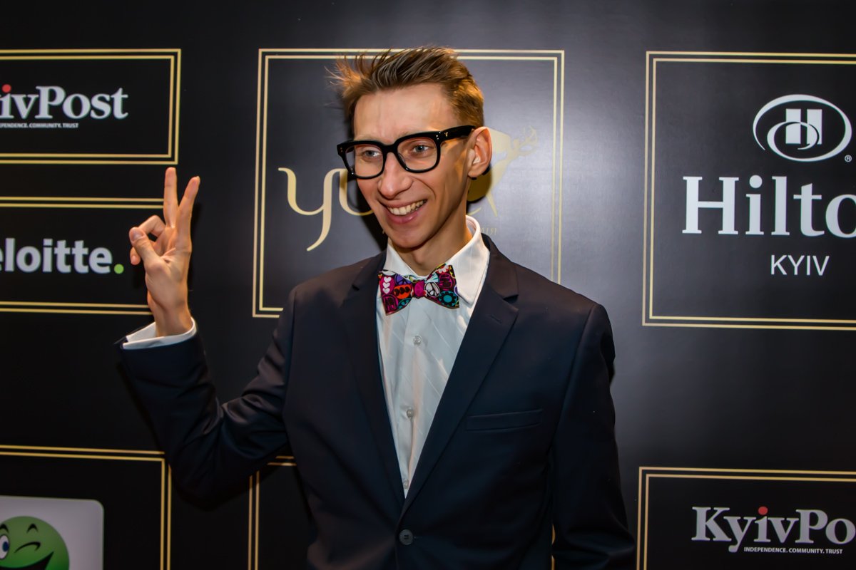 Актер и телеведущий Слава Соломко