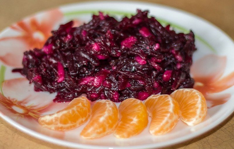 Свекла в рукаве и фольге